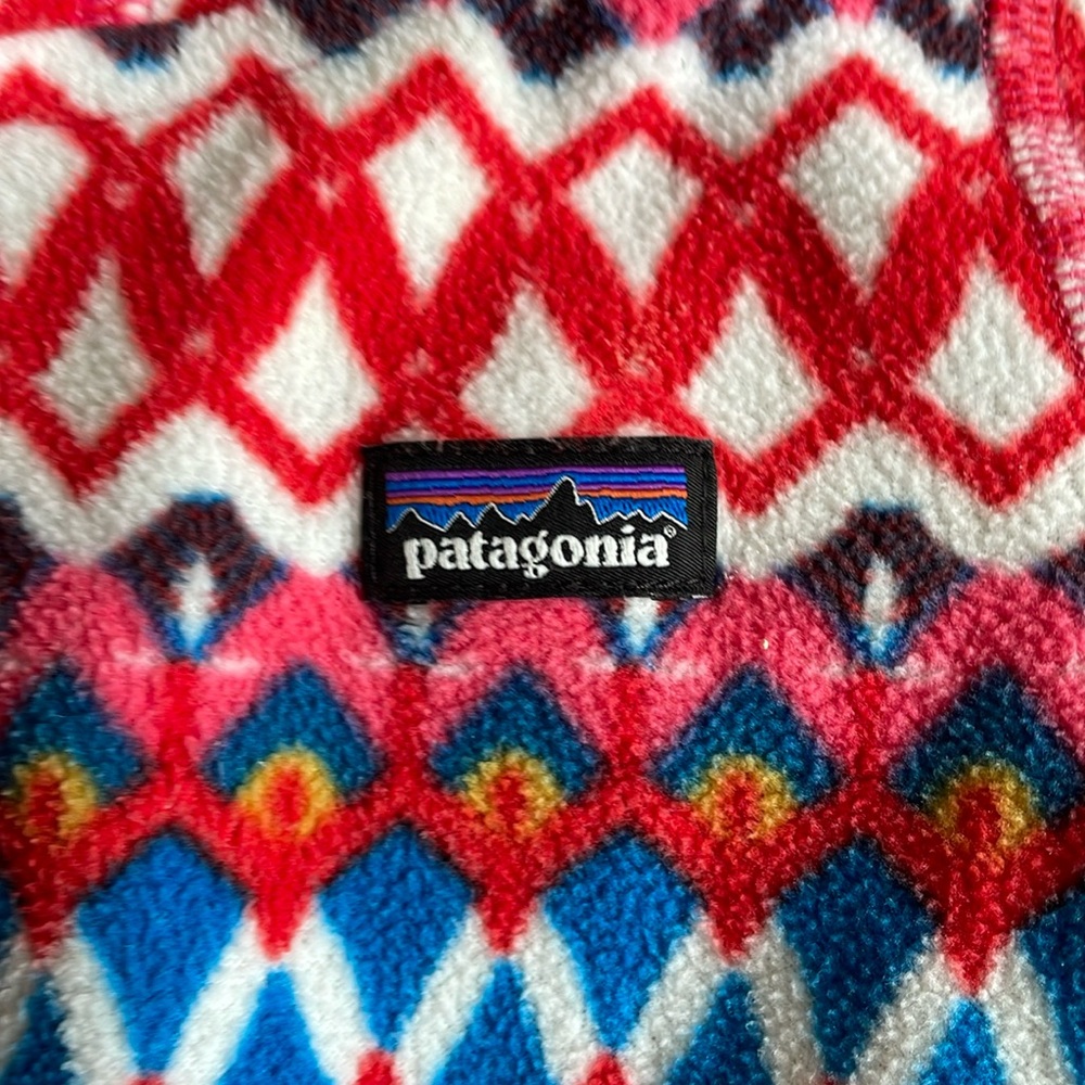 Patagonia one piece micro fleece. 3-6 months